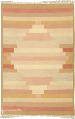 Swedish Flat Weave carpet, Sweden, circa 1950, 12'0" x 7'11", ref 22216