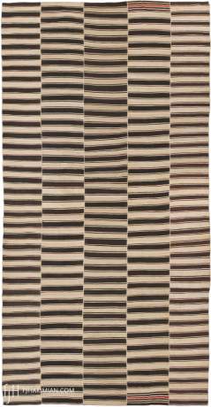 Vintage Kilim Composition carpet, Iran, circa 1940, 22'1" x 11'6", ref 23042