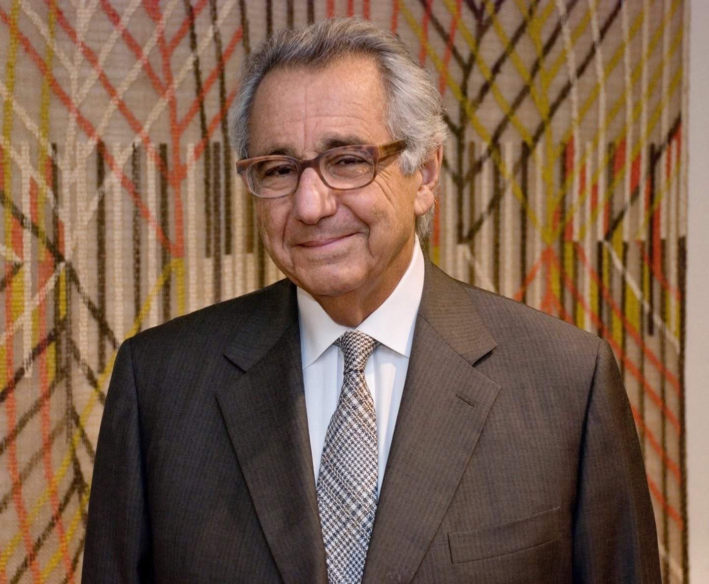 Joseph Hakimian, founder of F.J. Hakimian, photographed in the gallery