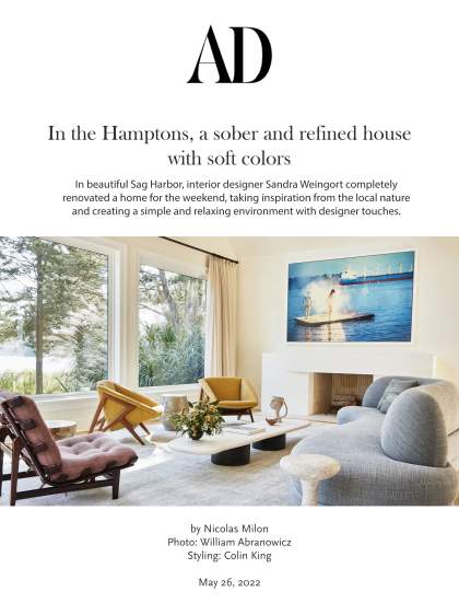 Architectural Digest, May 26, 2022