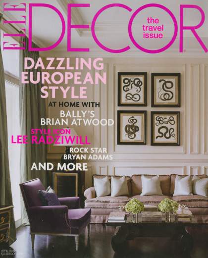 Elle Decor 2009 April