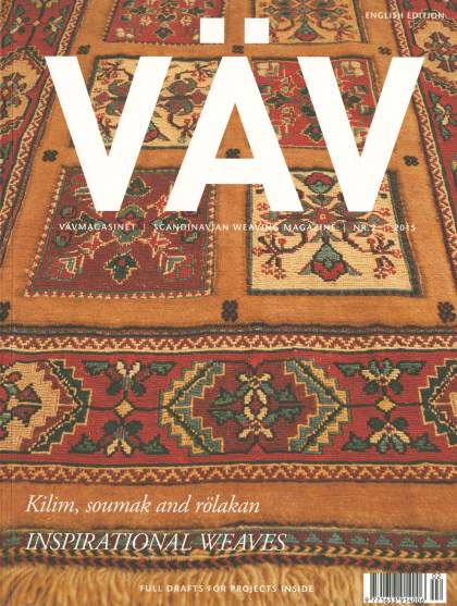 VÄV Magasinet [Scandinavian Weaving Magazine] NR.2 2015