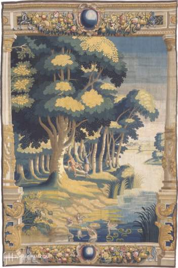 Delft Pastoral Tapestry